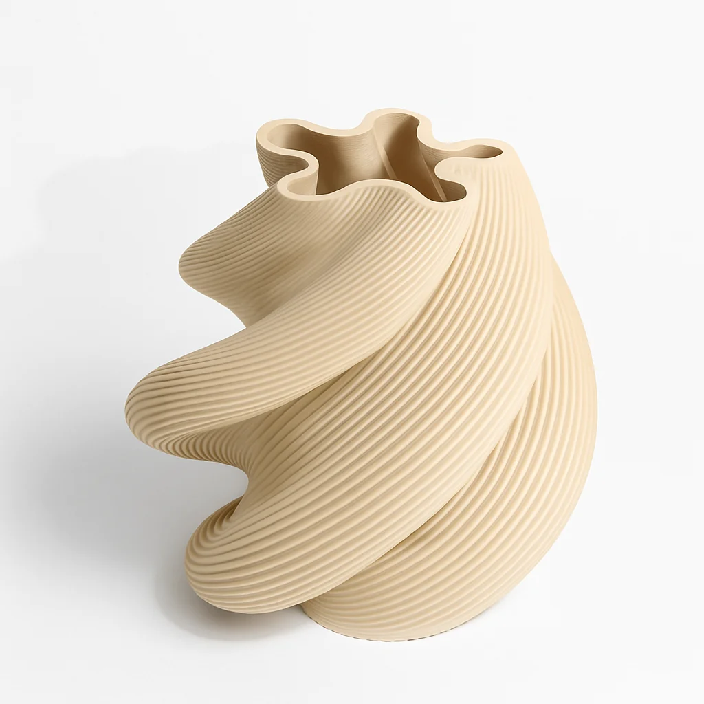 Modern Organikus Váza – Prémium Dizájndarab a Letisztult Enteriőrökbe