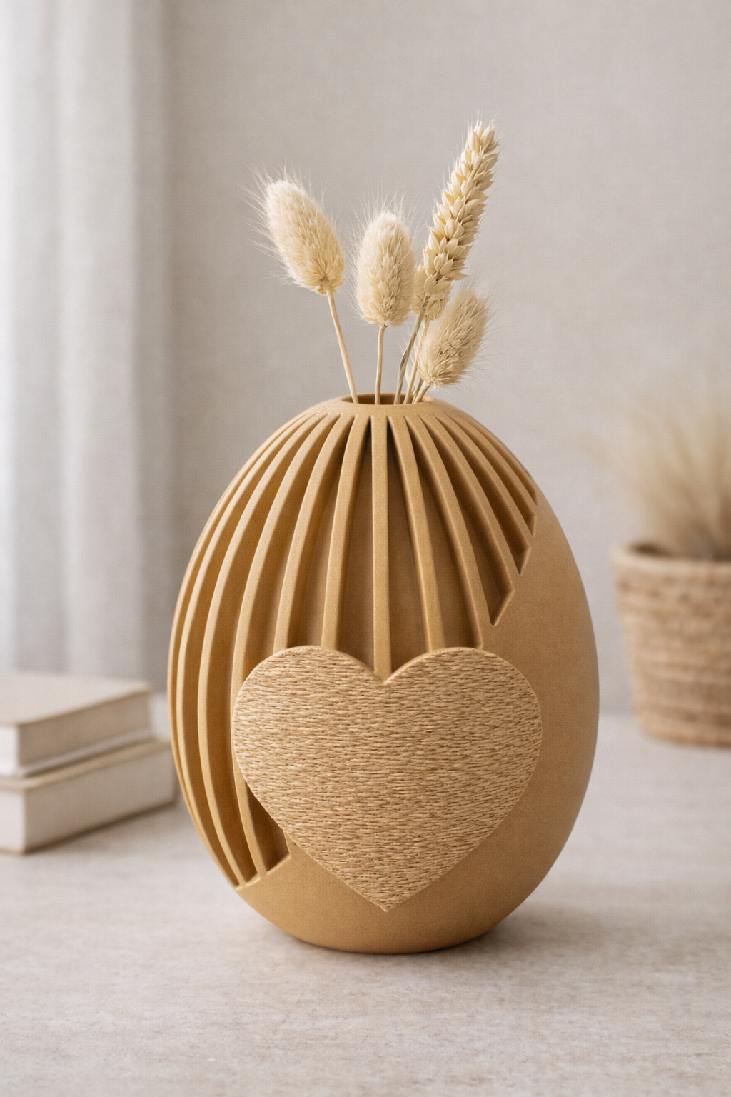 Prémium húsvéti tojás váza – modern dekoráció természetes hatással
