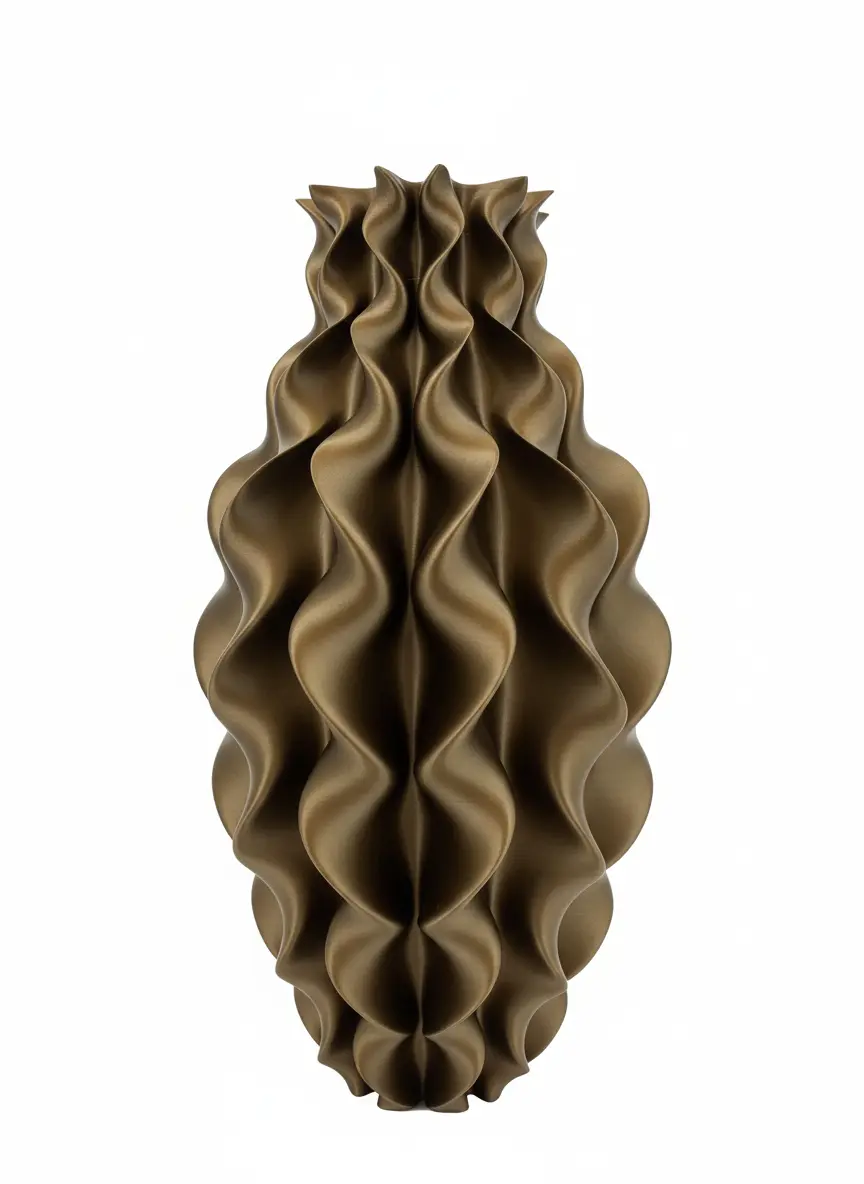 ✨ Prémium hullámos dekor váza  ✨