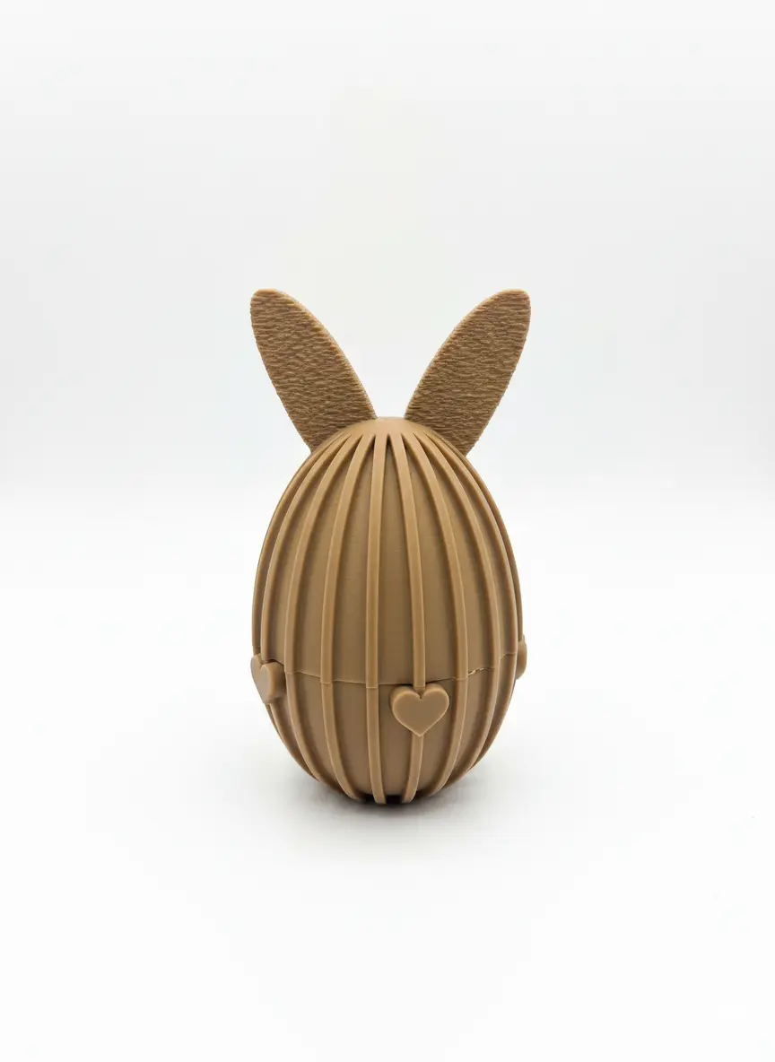 Húsvéti Kinder tojás tartó – nyuszis design