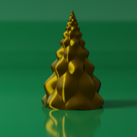 Havas fenyő lámpás – 3D nyomtatott adventi dekoráció