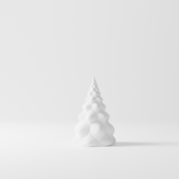 Havas fenyő lámpás – 3D nyomtatott adventi dekoráció