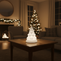 Havas fenyő lámpás – 3D nyomtatott adventi dekoráció