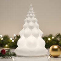 Havas fenyő lámpás – 3D nyomtatott adventi dekoráció