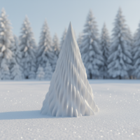 Pliszé fenyő lámpás – 3D nyomtatott adventi dekoráció