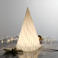 Pliszé fenyő lámpás – 3D nyomtatott adventi dekoráció