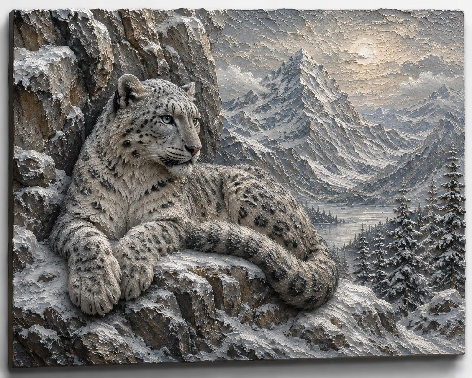 3D relief — tapintható festmények